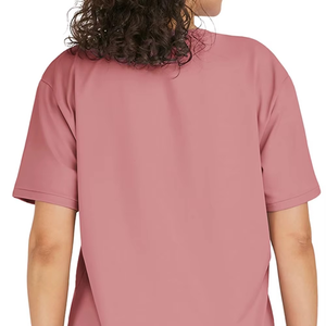 Nouvelle Arrivée T-shirts de Fitness Personnalisés de Haute Qualité pour Femmes Grandes Tailles en Coton/Fibre de Bambou Respirant à Séchage Rapide Épaules Tombantes - Product Image 3