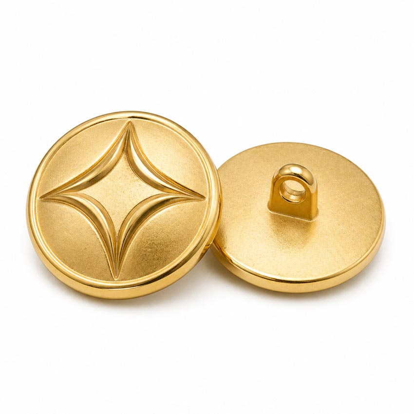 Die Cast Zinc Alloy Button
