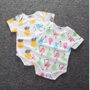 Mameluco de verano de alta calidad al mejor precio con cremallera para niños de 0 a 12 meses, ropa de bebé de fabricante indio, ropa usada - Product Image 3