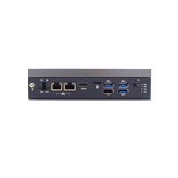 Mini PC Industrial Intel Atom X86 Integrado Sin Ventilador J3455 2LAN 4USB 1HD Bajo Consumo Módulo UPS Opcional