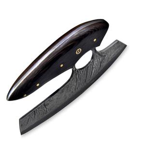 Cuchillo de Damasco Hecho a Mano de Alta Calidad, Modelo 2023, Cuchillo de Doble Hoja para Cortar Carne, Hacha - Product Image 5