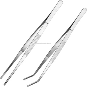 Surgical Dressing Forceps Set Stainless Steel Class I Manual ISO13485 Tissue <b>Clamp</b> Medical Instrument for Hospital Clinic Use - Product Image 1