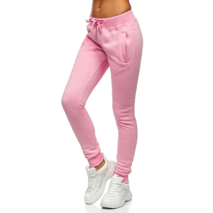 Premium Winter Fleece Cotton Blend <b>Long</b> <b>Sleeve</b> Slim Fit Pullover <b>Top</b> & Sweatpants ODM Activewear Lounge Set - Product Image 6