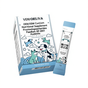 อาหารเสริมสุขภาพลำไส้สัตว์เลี้ยงแบบ OEM/ODM ผลิตตามสั่ง  ฟรุคโตโอลิโกแซ็กคาไรด์ เอนเทอโรค็อกคัส ฟาซิอุม EF-2001 โพสต์ไบโอติก - Product Image 2