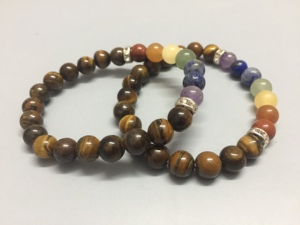 Natural Gemstone Tiger Eye Chakra <b>Bracelet</b> Wholesale Natural AA Tiger Eye Handmade Semi-Precious Agate Item at Reasonable Price - Product Image 1