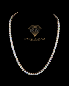 Collar de Diamantes Moissanite con Diseño Hip Hop para Mujer, Joyería Fina Elegante y a la Moda, Regalo a un Precio Razonable - Product Image 2