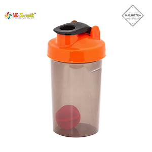 ME-Swastik Plastic <b>Shaker</b> <b>Bottle</b> with Lid Reusable Washable Modern Design for Travel Camping & Outdoor Use 450ml Capacity - Product Image 4
