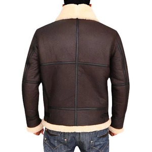 Veste en cuir shearling B3 Bomber Aviator - Product Image 3