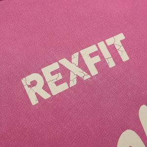 Sweat à capuche personnalisé OEM Rexfit Sports, streetwear, coton lourd, délavé à l'acide, broderie effet soleil. - Product Image 6