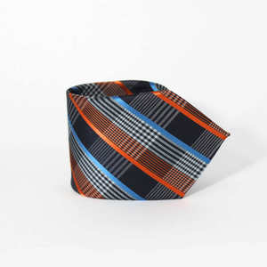 Cravate d'uniforme tissée respirante de haute qualité avec broderie de logo personnalisé, cravate de cérémonie maçonnique - Product Image 1