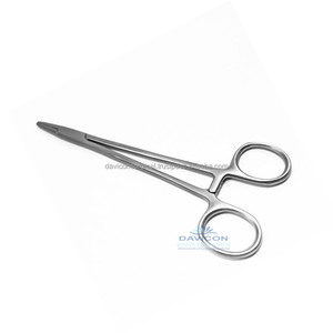 ที่จับเข็มมาย-เฮการ์ แบบใช้มือ คุณภาพสูง ทำจากสแตนเลส - รากฐานของเครื่องมือผ่าตัด โดย ดีเวคอน เอ็นเตอร์ไพรส์ - Product Image 3