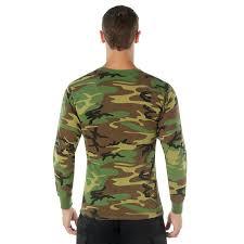 Camiseta táctica de entrenamiento personalizada con estampado digital de camuflaje de tigre, de manga larga, de algodón tejido, con alta resistencia del color. - Product Image 3