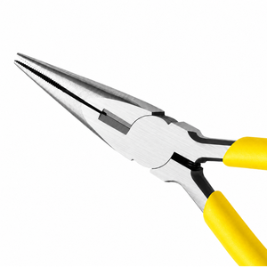 Precision Needle Nose Pliers Long Nose Plier with Side <b>Cutter</b> Spring Loaded Custom Logo Stainless Steel Hand Tool OEM - Product Image 3