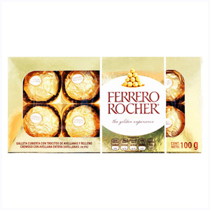 Chocolate Ferrero Rocher con Oblea Crujiente y Relleno Cremoso, Calidad Premium, Distribuidor Mayorista - Product Image 4