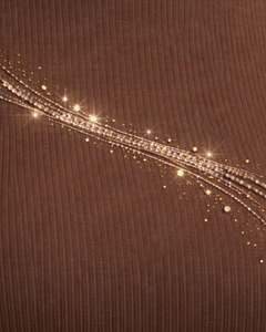 Débardeur côtelé marron personnalisé pour femme avec col montant et bande de strass, sans manches, été, fabrication sur mesure - Product Image 6