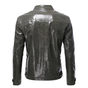 Wholesale Price <b>Lightweight</b> Pu Leather Made <b>Men</b> Winter <b>Jacket</b> In Low MOQ Best Selling Winter <b>Jacket</b> For <b>Men</b> - Product Image 2