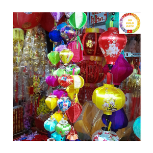 Hoi An Silk Lantern | Bamboo & Silk | Traditional Handcrafted | Event Decoration | Wholesale Manufacturer - Product Image 2