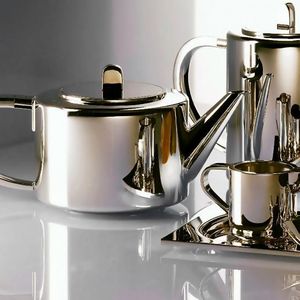 Luxury <b>tea</b> <b>set</b> silver plated <b>tea</b> <b>set</b> stainless steel <b>tea</b> pot premium coffee <b>set</b> designer serve ware elegant <b>tea</b> service modern - Product Image 3