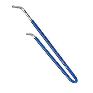 Sierra de mano con carcasa de plástico para laboratorio dental, instrumento de laboratorio dental, longitud total 200 mm, incluye hojas de sierra de 72–85 mm de longitud - Product Image 6