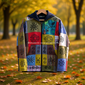 Chaqueta con Parches 100% Algodón - Product Image 3