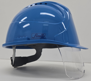 Casco de seguridad industrial con tapa ventilada, casco de seguridad con certificado tipo CE EN397 EN166, estándar EN166, de Corea del - Product Image 5