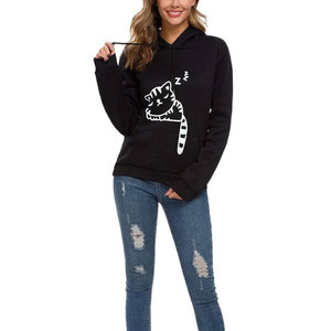Top Selling Custom Spring Knitted Eco-Friendly Sweatshirts Oversized 100% Cotton Hoodie New Plus <b>Large</b> Size Women Windproof - Product Image 5
