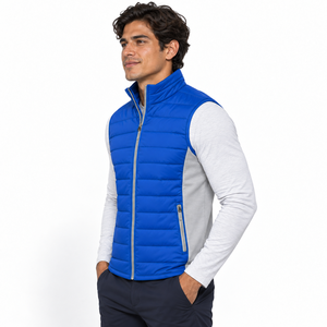 Chaleco Híbrido Aislado para Hombre con Relleno Cálido, Construcción Flexible y Material Duradero para Actividades al Aire Libre y Cotidianas - Product Image 5