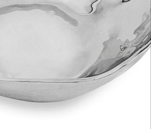 Saladier moderne pour fruits, style piédestal, design gravé, style américain, bols et plats de service en métal, fournitures pour événements - Product Image 3