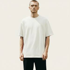 T-shirt décontracté pour homme, col rond, manches courtes, 100% coton, 220 g/m², coupe ajustée, imprimé uni, respirant, écologique, séchage rapide - Product Image 1