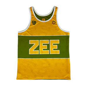 Maillot de basketball personnalisable OEM, 100 % polyester, imprimé, réversible, séchage rapide, respirant, pour l'entraînement - Product Image 3