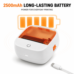 B21 2 Inch Portable <strong>Bluetooth</strong> Thermal <strong>Printer</strong> 203DPI Inkless Mini <strong>Label</strong> and Note <strong>Printer</strong> with Smart App - Product Image 5