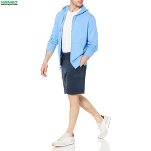 Sweat à capuche zippé intégral pour homme, en tissu extensible et respirant, idéal pour la musculation et l'entraînement en salle de sport. - Product Image 3