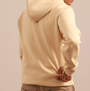 OEM Custom Men’s Full <b>Zip</b> <b>Hooded</b> Sweatshirt Cotton Fleece Heavyweight Blank Hoodie for Wholesale & Custom Printing - Product Image 3