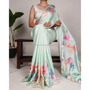 Nueva Colección de Saris Estampados de Alta Demanda de Fabzone Presting, India - Product Image 1