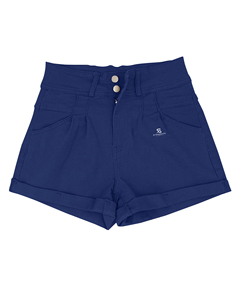 Shorts de Mezclilla para Mujer, Cintura Alta, Estilo Casual, Verano, Desgastados, Estilo Urbano, Lavado Ácido, Algodón Transpirable, Cintura Ajustable - Product Image 1