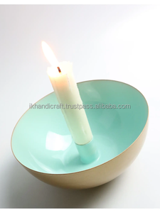 Candelabro de Metal duradero respetuoso con el medio ambiente hecho a mano, precio bajo esmaltado, portavelas de Ramadán de Navidad para el hogar - Product Image 4