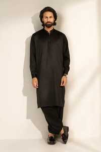 Custom Logo <b>Men's</b> Salwar Kameez Traditional Indian & Pakistani <b>Men</b> Clothing Comfortable Long <b>Kurta</b> Pajama Islamic Clothing Set - Product Image 2