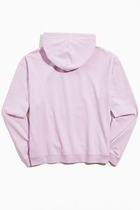 Sweat à capuche rose de haute qualité pour homme, design personnalisé, impression en relief, broderie, logo personnalisé, sweats à capuche oversize streetwear pour homme - Product Image 3