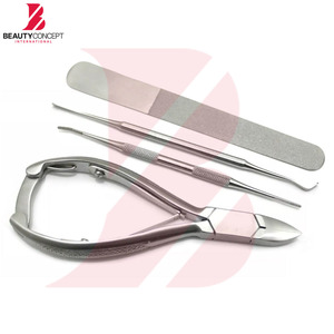 ชุดอุปกรณ์ตัดเล็บเท้า 4 ชิ้น ยอดขายดีที่สุด ผลิตภัณฑ์คุณภาพดี สำหรับการดูแลเท้า ชุดเครื่องมือตัดเล็บ ตะไบเล็บ และอุปกรณ์ทำเล็บเท้า - Product Image 3