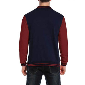 College, <b>Baseball</b>, <b>jacket</b> <b>for</b> <b>men</b> High Quality <b>Men's</b> <b>Baseball</b> Letterman <b>Jacket</b> Custom Embroidery Leather Design Reversible Windp - Product Image 2
