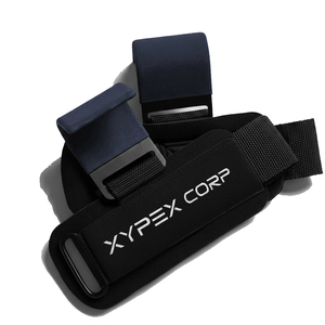 Crochets de musculation pour haltères, sangles de maintien pour entraînement de musculation, support de poignet, crochets d'haltères pour powerlifting, poignées épaisses - Product Image 1