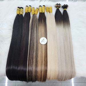 Paquetes de Cabello Humano Vietnamita Crudo al por Mayor, Sin Procesar, con Cutícula Alineada, Liso Extremo, Doble Trama, Grado 12A, Color Personalizable - Product Image 2