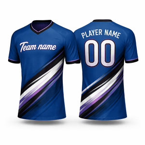 Camiseta Deportiva de Manga Corta con Sublimación Térmica Personalizada de Alta Calidad para Fútbol - Product Image 2