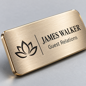 Placas de Identificación Magnéticas Personalizadas de Metal para Empleados con Logotipo, Fabricante Mayorista OEM - Product Image 3