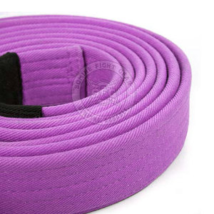 Cinturones de Karate de Artes Marciales 2026 en Colores Personalizados, Material de Primera Calidad, 100% Algodón, Diseño Único - Product Image 6