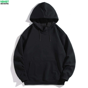 เสื้อฮู้ดผู้ชาย สีพื้น ผ้าฝ้ายเฟรนช์เทอร์รี่ สวมใส่สบาย มีกระเป๋า ทรงปกติ เหมาะสำหรับใส่ในฤดูใบไม้ร่วง - Product Image 2