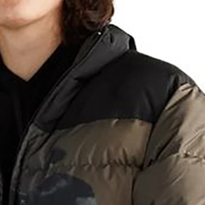 Blousons matelassés OEM : Manteau d'hiver en toile isolé, durable et léger, avec logo frontal pour les marques de mode - Product Image 4