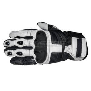 ถุงมือขับขี่มอเตอร์ไซค์ ป้องกันข้อนิ้ว ถุงมือหนัง ปักโลโก้ได้ สั่งซื้อจำนวนมาก ถุงมือมอเตอร์ไซค์สำหรับผู้ชายและผู้หญิง - Product Image 2