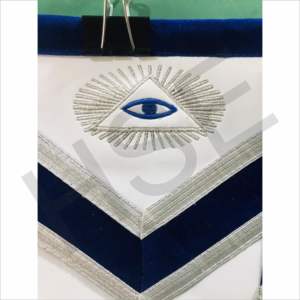 Custom Masonic <b>Apron</b> Pride of Houston #23 Lodge Regalia - Product Image 3