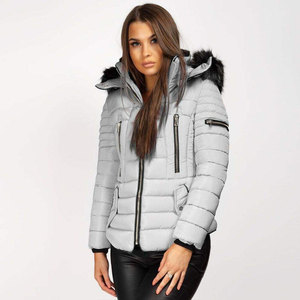 Chaqueta de Burbujas para Mujer, Ropa de Invierno Térmica, Chaqueta de Burbujas Informal para el Día a Día, Reversible - Product Image 6